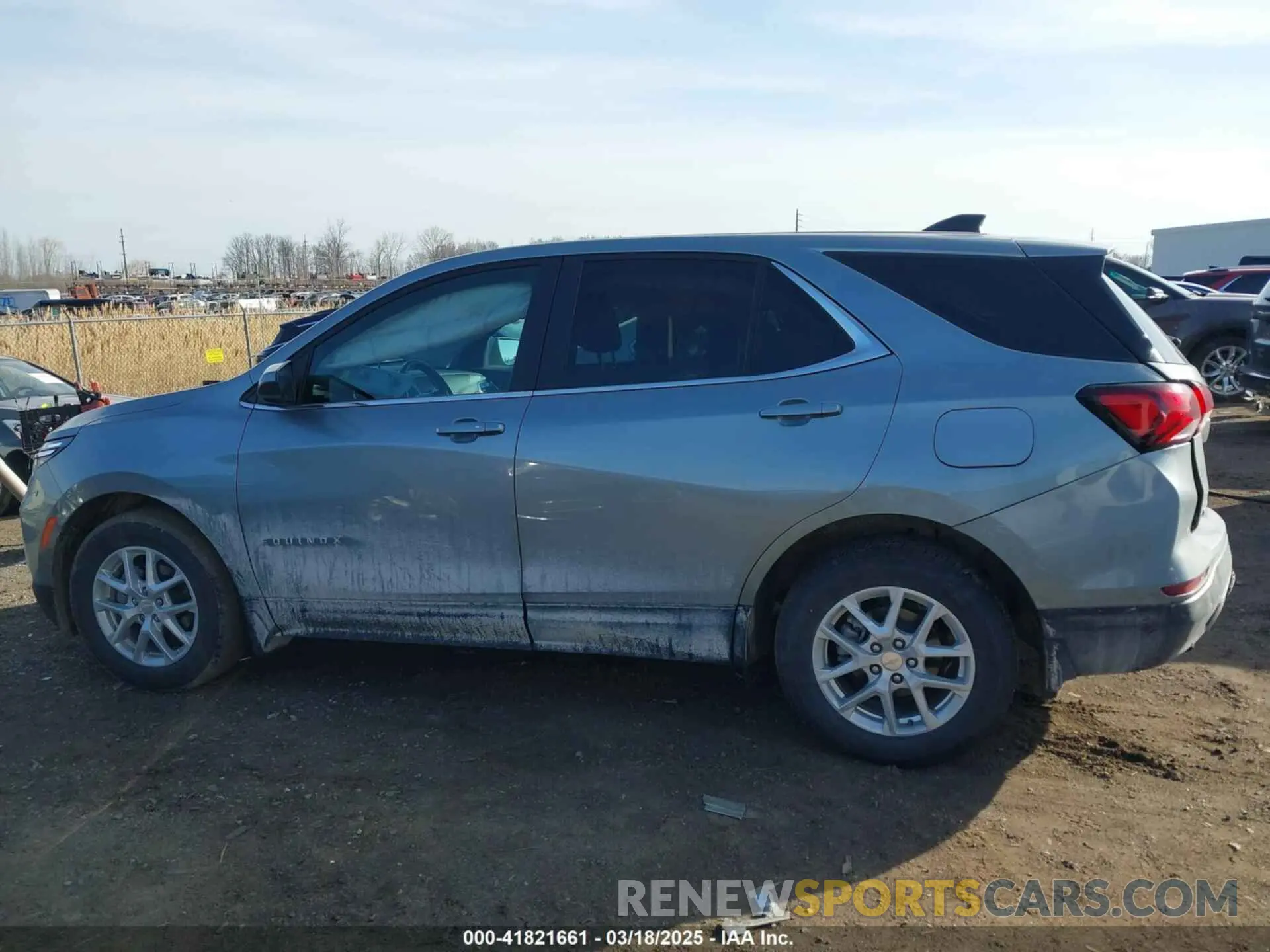 14 fotografías del automóvil dañado 3GNAXTEG8RS213069 CHEVROLET EQUINOX 2024