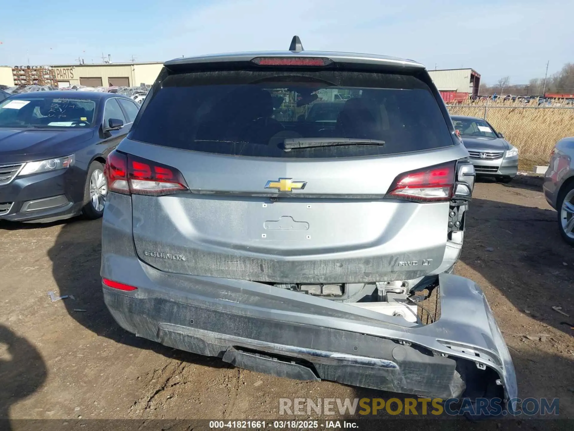 16 fotografías del automóvil dañado 3GNAXTEG8RS213069 CHEVROLET EQUINOX 2024