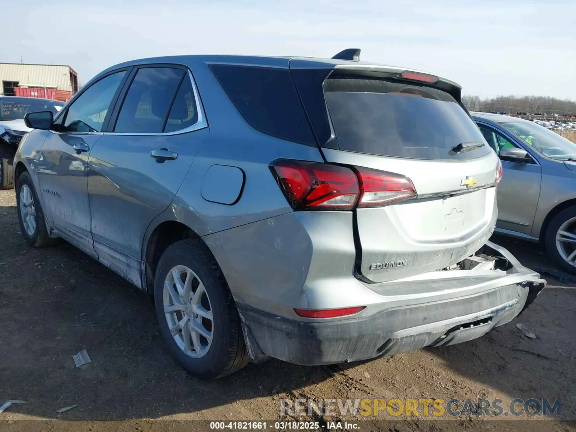 3 fotografías del automóvil dañado 3GNAXTEG8RS213069 CHEVROLET EQUINOX 2024