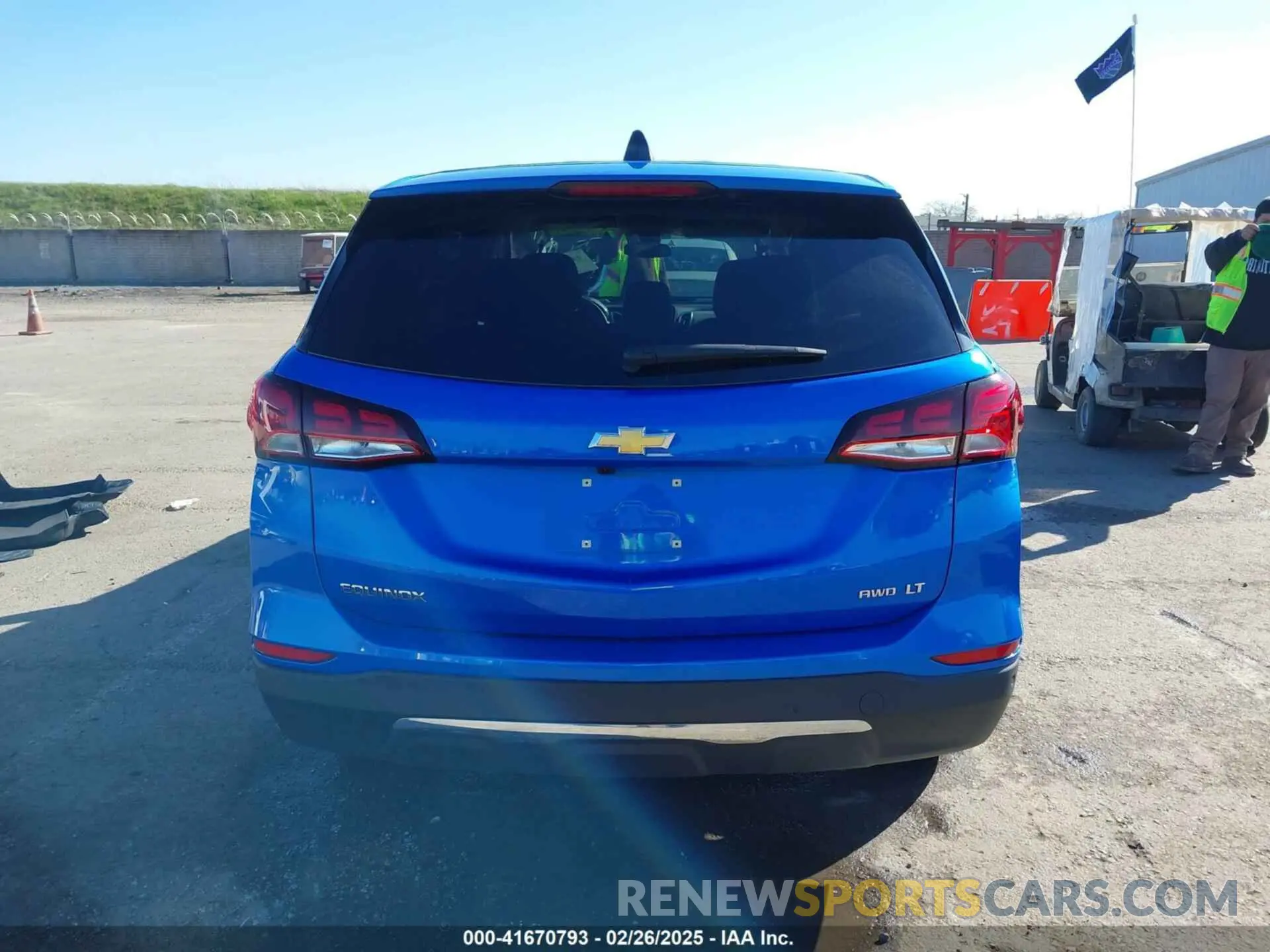 16 fotografías del automóvil dañado 3GNAXUEG0RL152090 CHEVROLET EQUINOX 2024