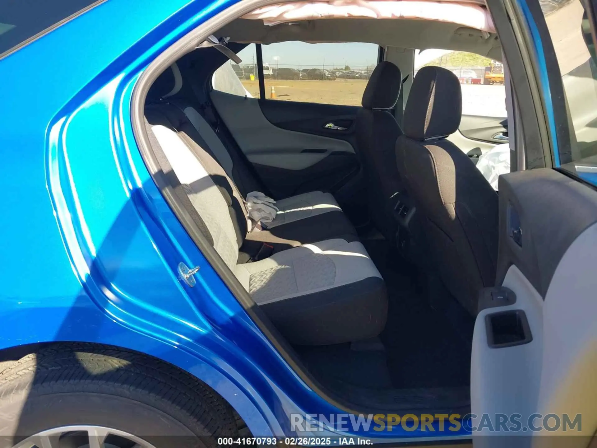 8 fotografías del automóvil dañado 3GNAXUEG0RL152090 CHEVROLET EQUINOX 2024