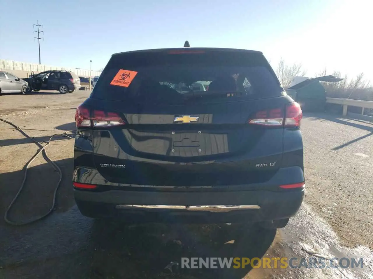 6 fotografías del automóvil dañado 3GNAXUEG0RL229122 CHEVROLET EQUINOX 2024