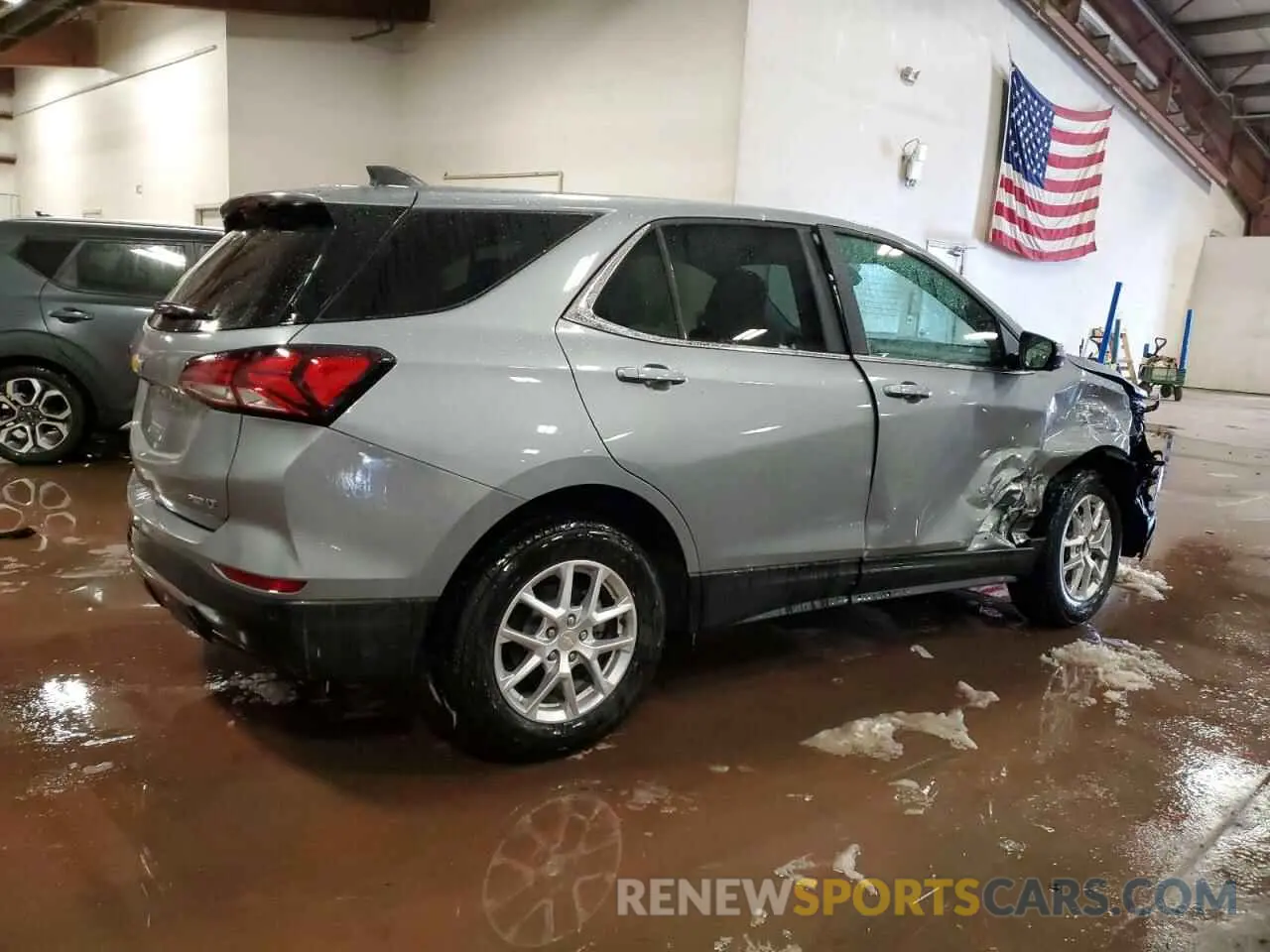 3 fotografías del automóvil dañado 3GNAXUEG0RL364228 CHEVROLET EQUINOX 2024