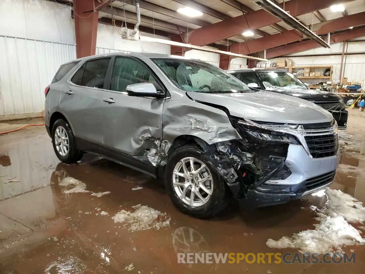 4 fotografías del automóvil dañado 3GNAXUEG0RL364228 CHEVROLET EQUINOX 2024