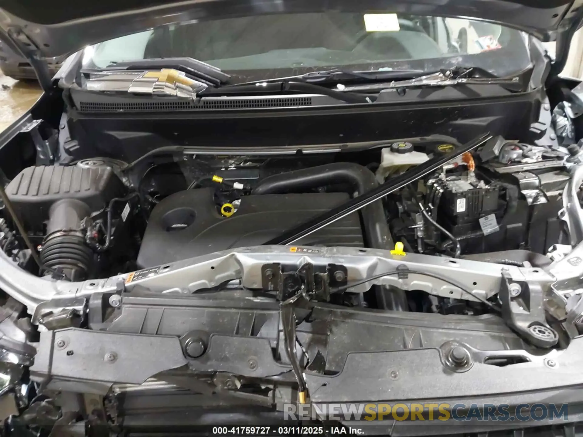 10 fotografías del automóvil dañado 3GNAXUEG0RL369316 CHEVROLET EQUINOX 2024