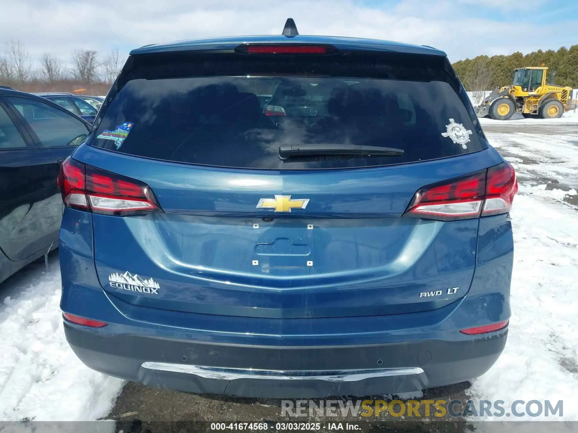 17 fotografías del automóvil dañado 3GNAXUEG0RL369669 CHEVROLET EQUINOX 2024