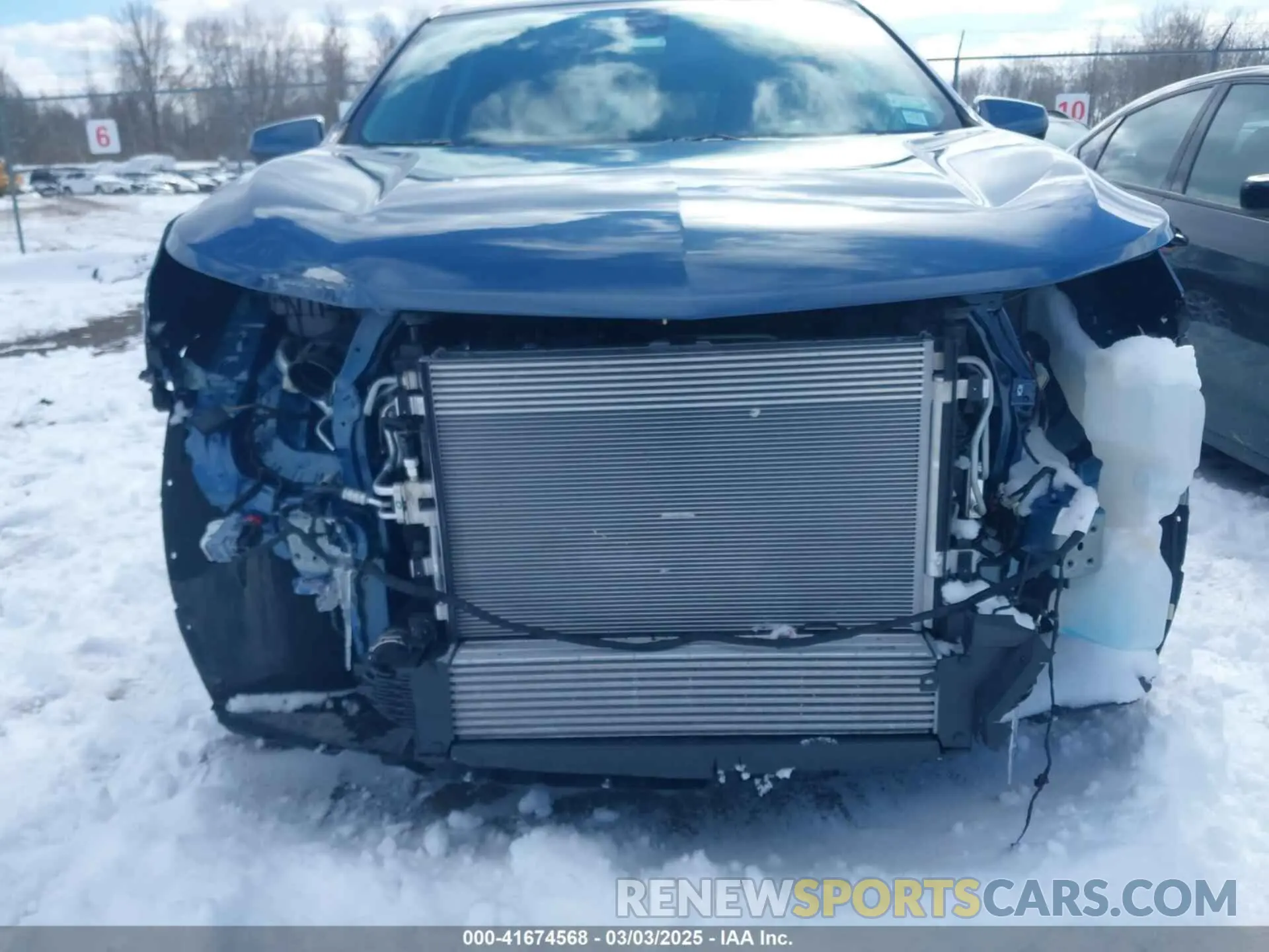 6 fotografías del automóvil dañado 3GNAXUEG0RL369669 CHEVROLET EQUINOX 2024