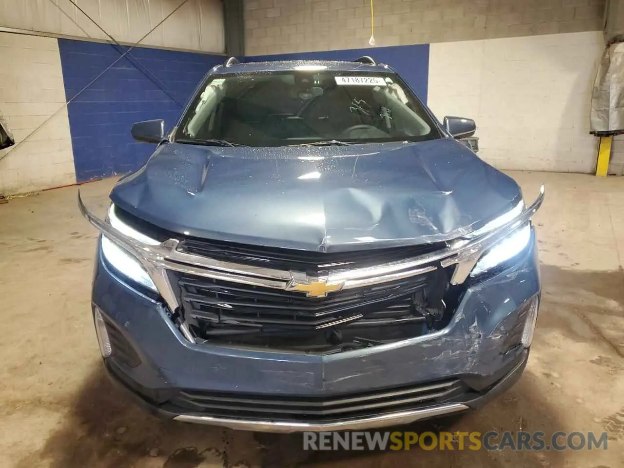 5 fotografías del automóvil dañado 3GNAXUEG1RL177483 CHEVROLET EQUINOX 2024