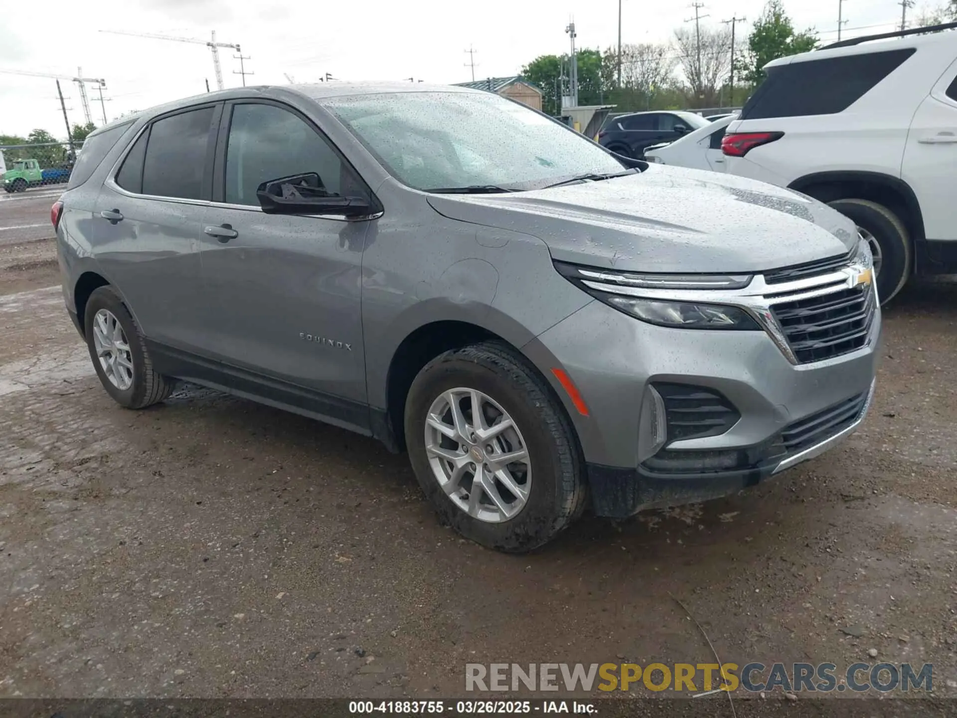 1 fotografías del automóvil dañado 3GNAXUEG1RL240338 CHEVROLET EQUINOX 2024