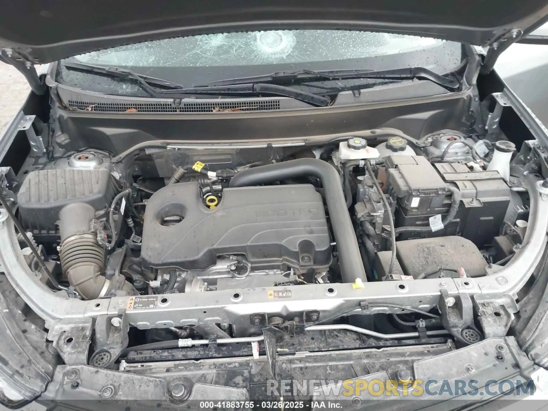 10 fotografías del automóvil dañado 3GNAXUEG1RL240338 CHEVROLET EQUINOX 2024