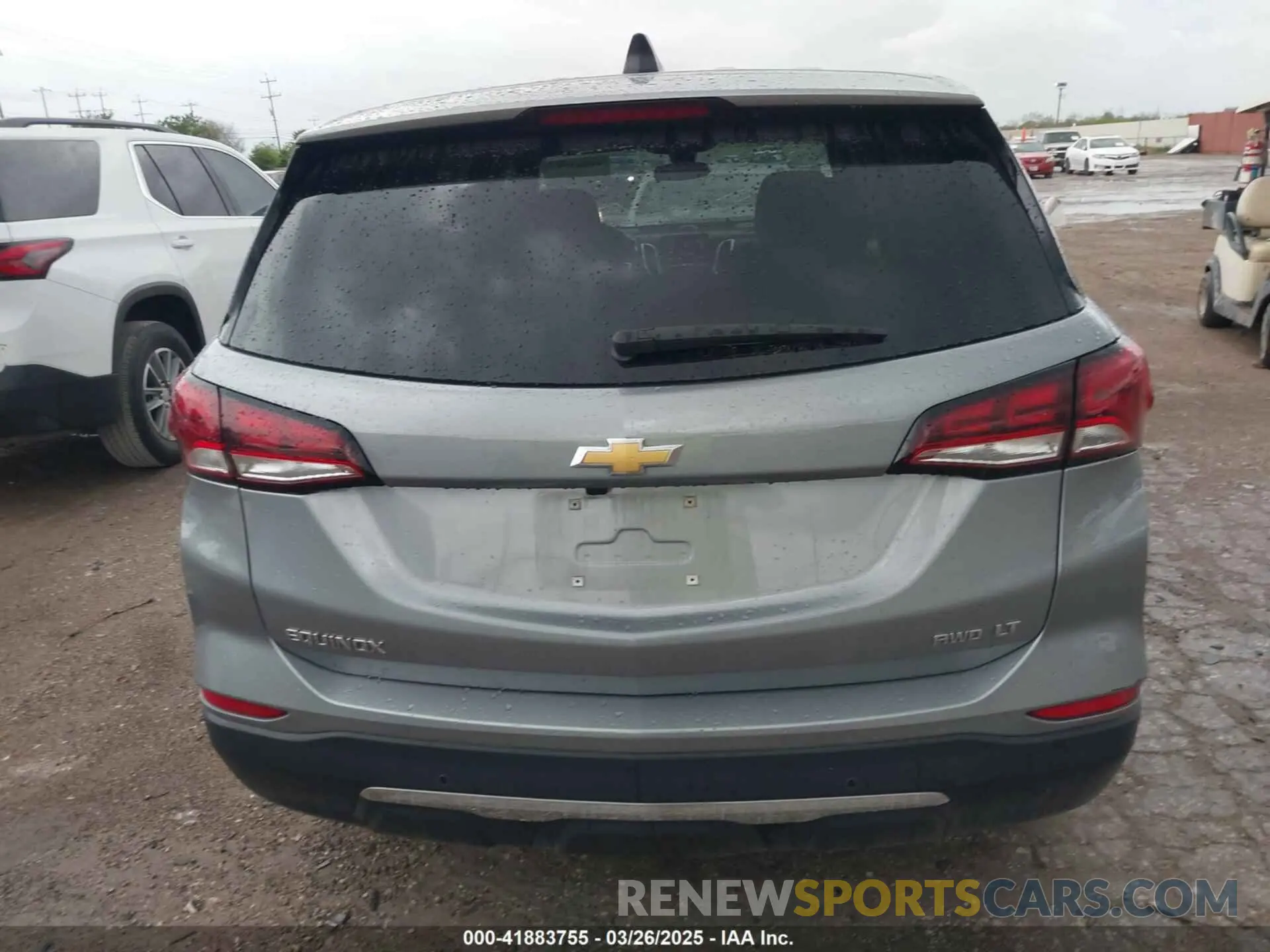 16 fotografías del automóvil dañado 3GNAXUEG1RL240338 CHEVROLET EQUINOX 2024