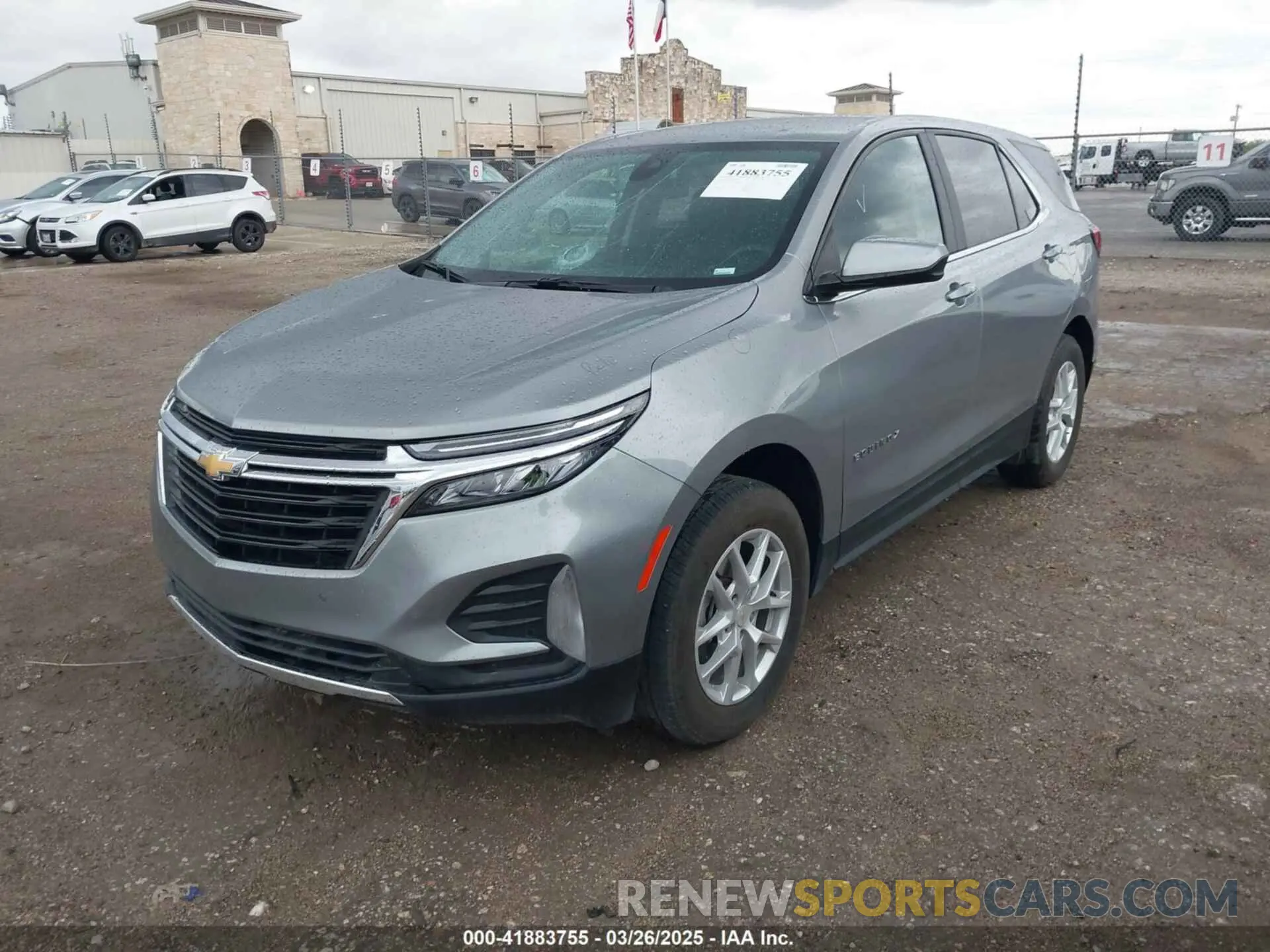 2 fotografías del automóvil dañado 3GNAXUEG1RL240338 CHEVROLET EQUINOX 2024