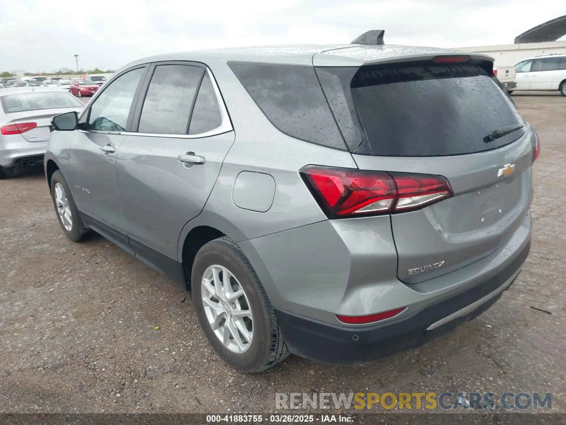 3 fotografías del automóvil dañado 3GNAXUEG1RL240338 CHEVROLET EQUINOX 2024