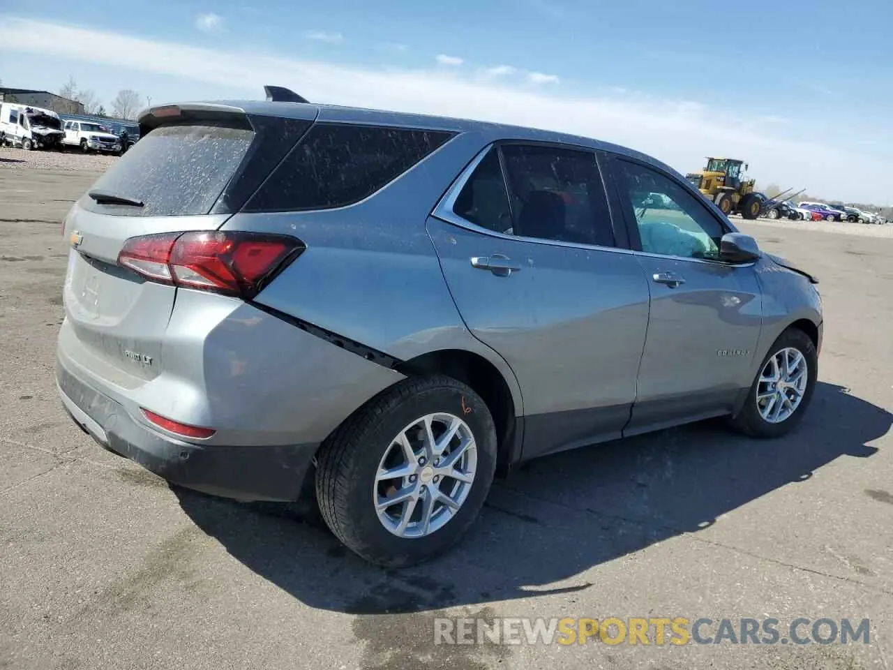 3 fotografías del automóvil dañado 3GNAXUEG1RS118200 CHEVROLET EQUINOX 2024