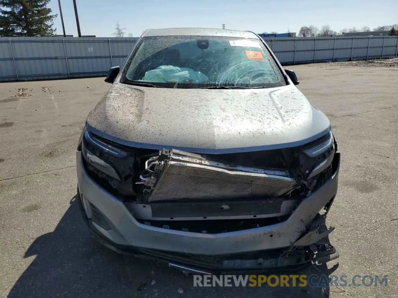 5 fotografías del automóvil dañado 3GNAXUEG1RS118200 CHEVROLET EQUINOX 2024