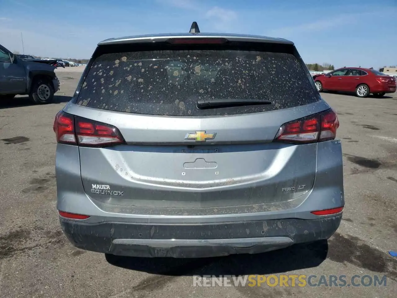 6 fotografías del automóvil dañado 3GNAXUEG1RS118200 CHEVROLET EQUINOX 2024