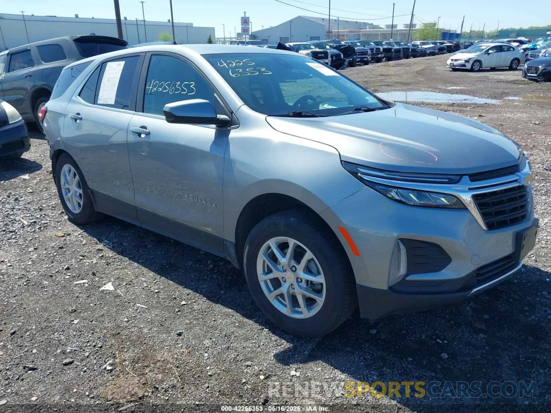 1 fotografías del automóvil dañado 3GNAXUEG1RS142240 CHEVROLET EQUINOX 2024
