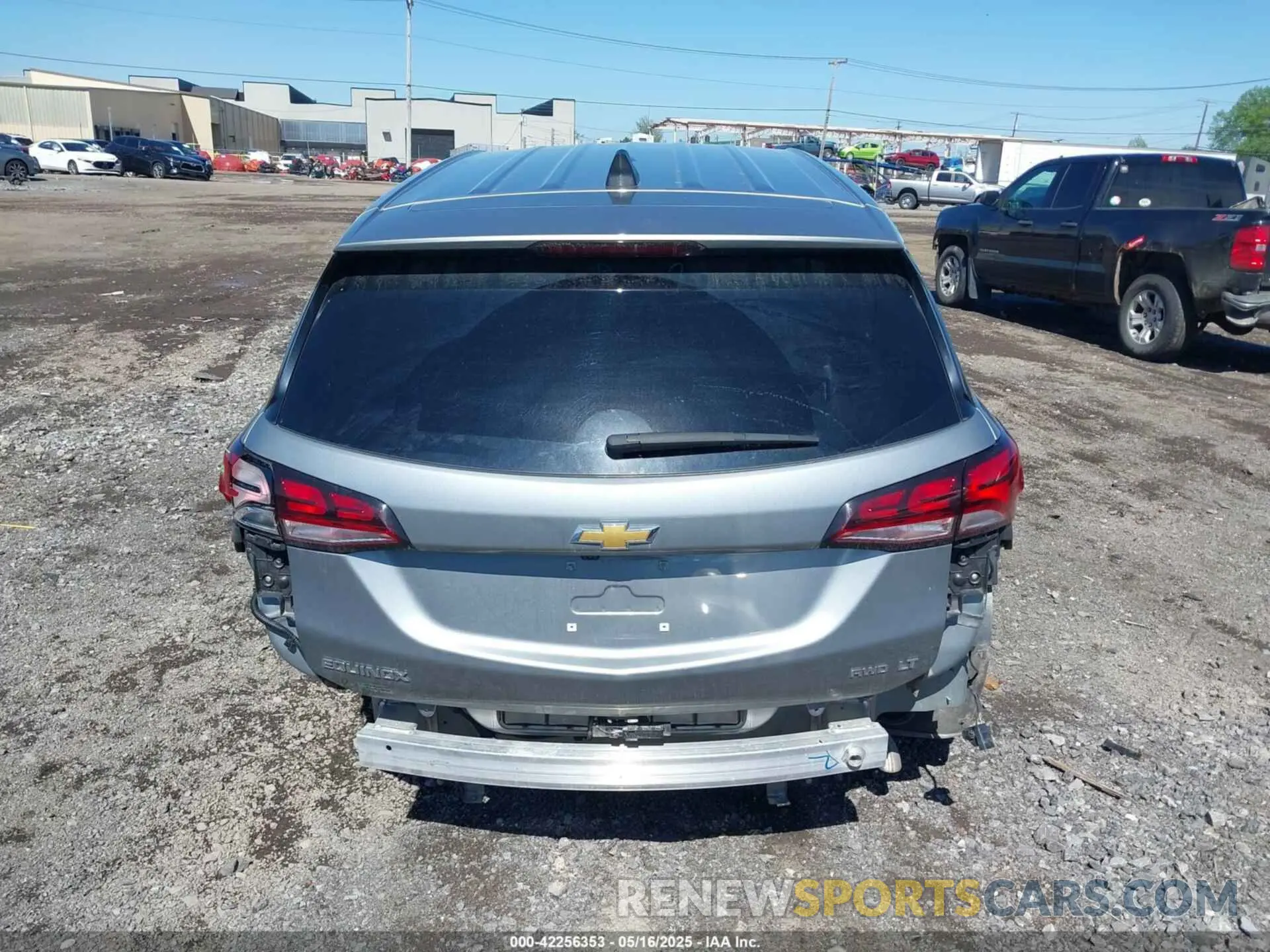 16 fotografías del automóvil dañado 3GNAXUEG1RS142240 CHEVROLET EQUINOX 2024