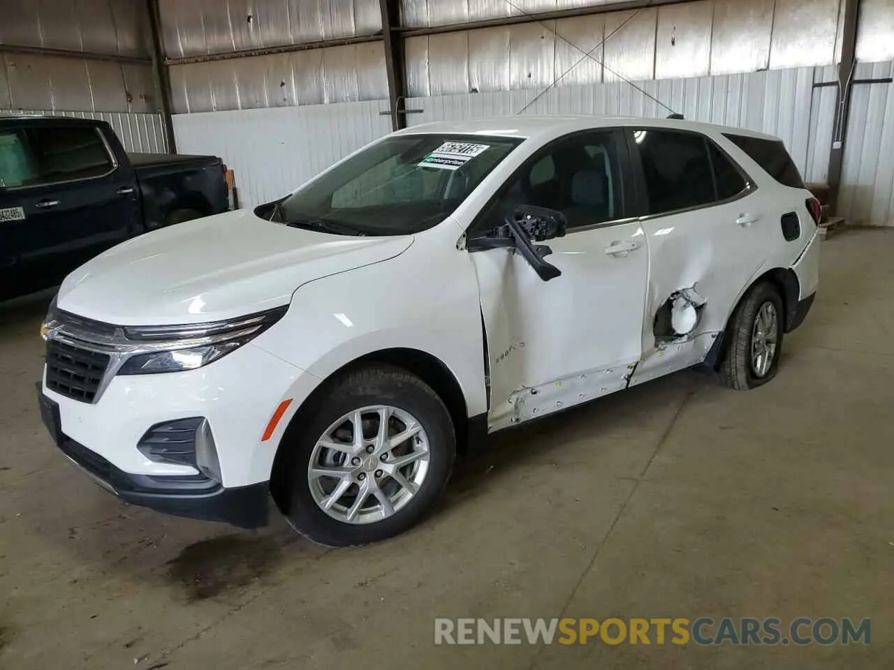 1 fotografías del automóvil dañado 3GNAXUEG2RL347379 CHEVROLET EQUINOX 2024