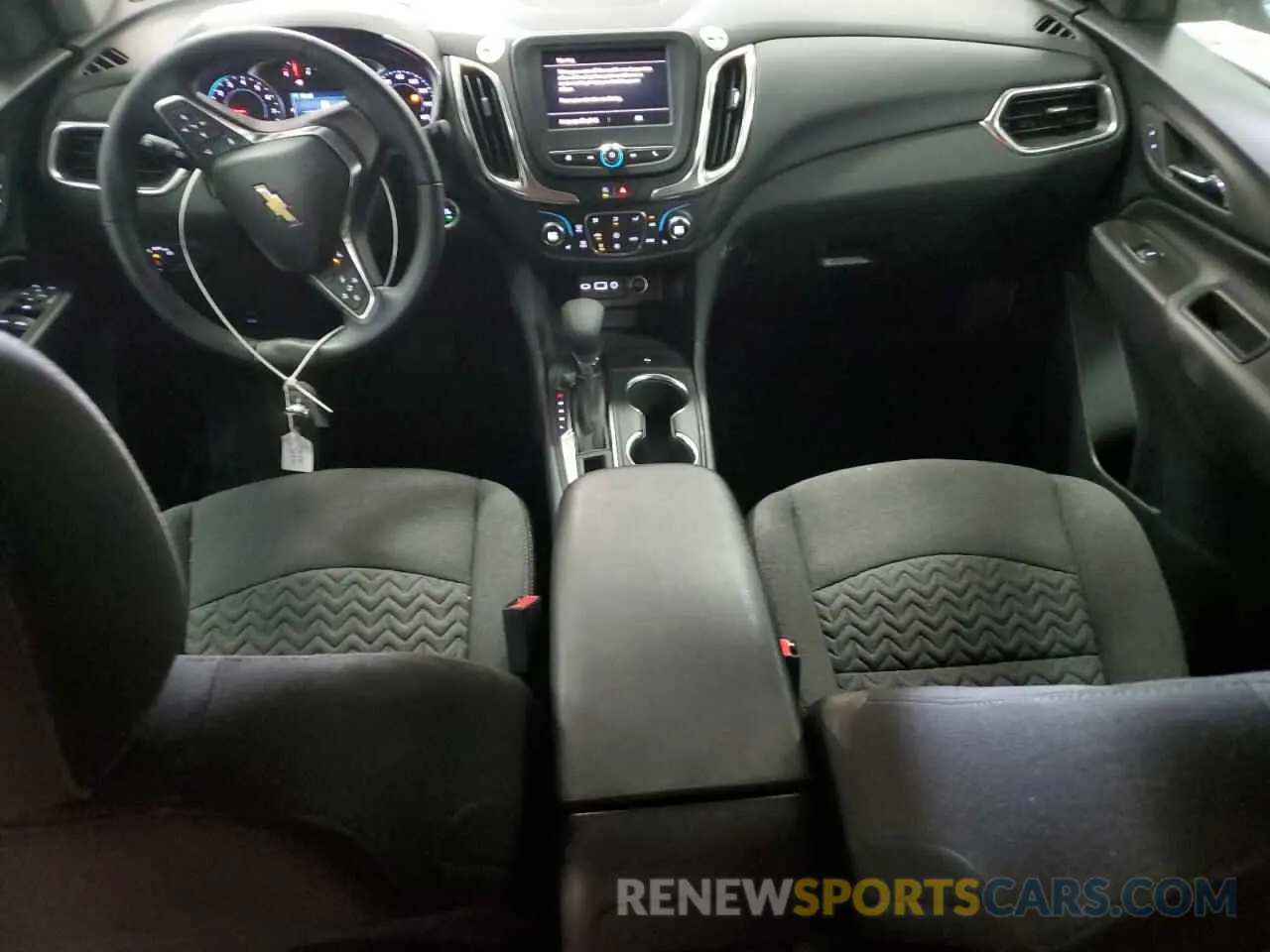 8 fotografías del automóvil dañado 3GNAXUEG2RL347379 CHEVROLET EQUINOX 2024