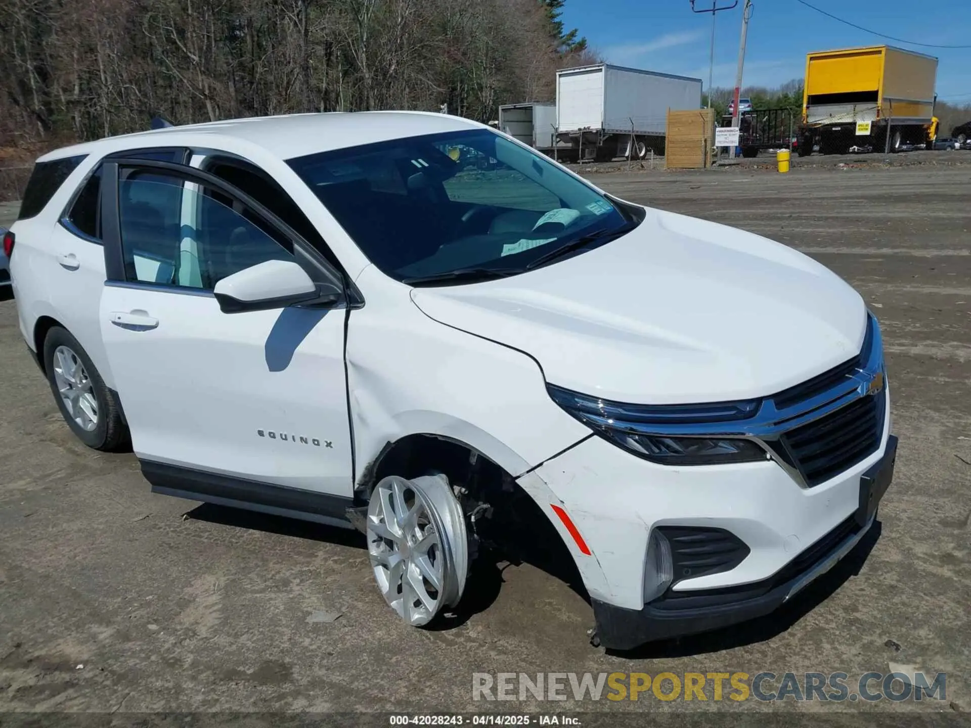 1 fotografías del automóvil dañado 3GNAXUEG2RL348046 CHEVROLET EQUINOX 2024