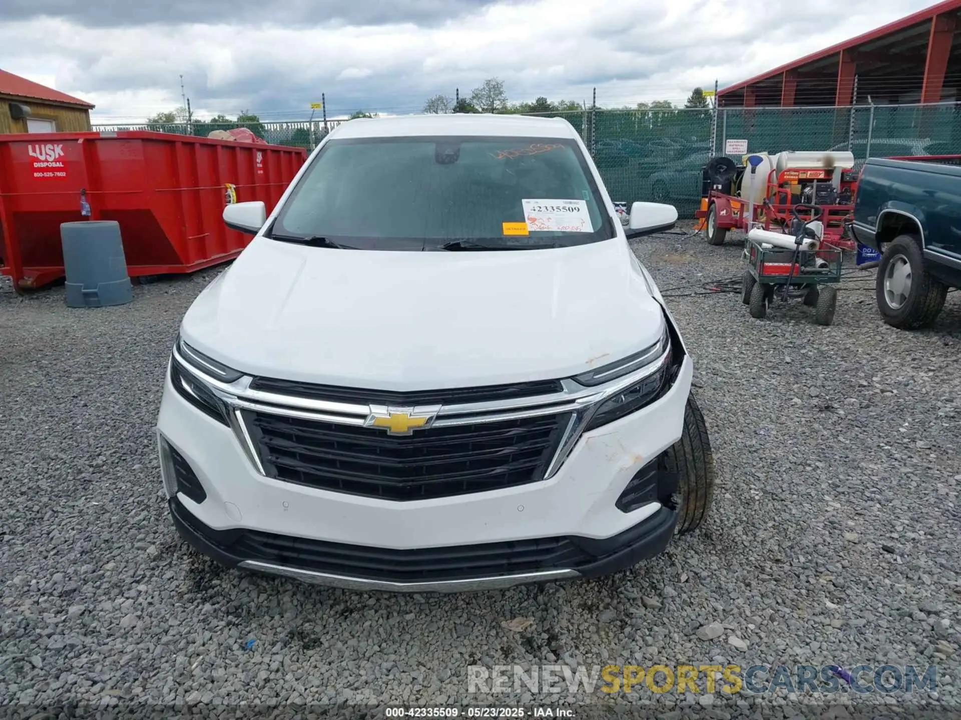 13 fotografías del automóvil dañado 3GNAXUEG2RS219522 CHEVROLET EQUINOX 2024