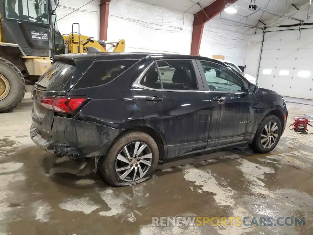 3 fotografías del automóvil dañado 3GNAXUEG3RL162970 CHEVROLET EQUINOX 2024