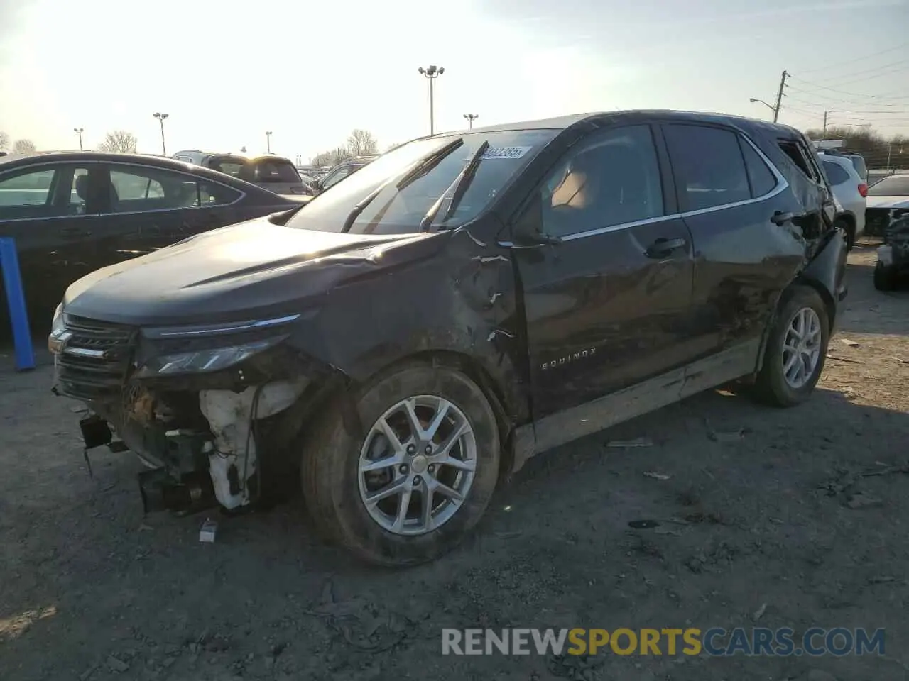 1 fotografías del automóvil dañado 3GNAXUEG3RL184340 CHEVROLET EQUINOX 2024