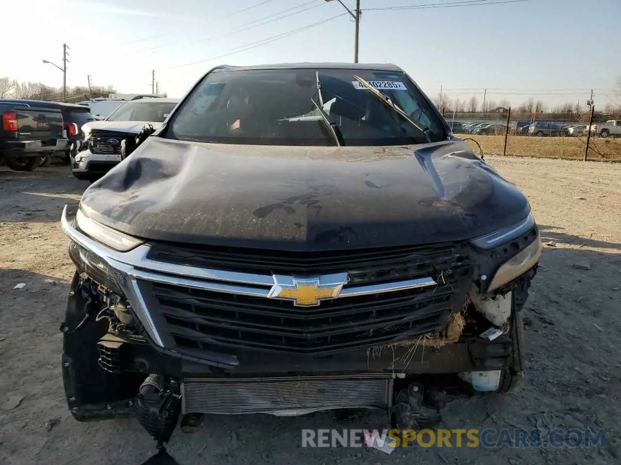 5 fotografías del automóvil dañado 3GNAXUEG3RL184340 CHEVROLET EQUINOX 2024