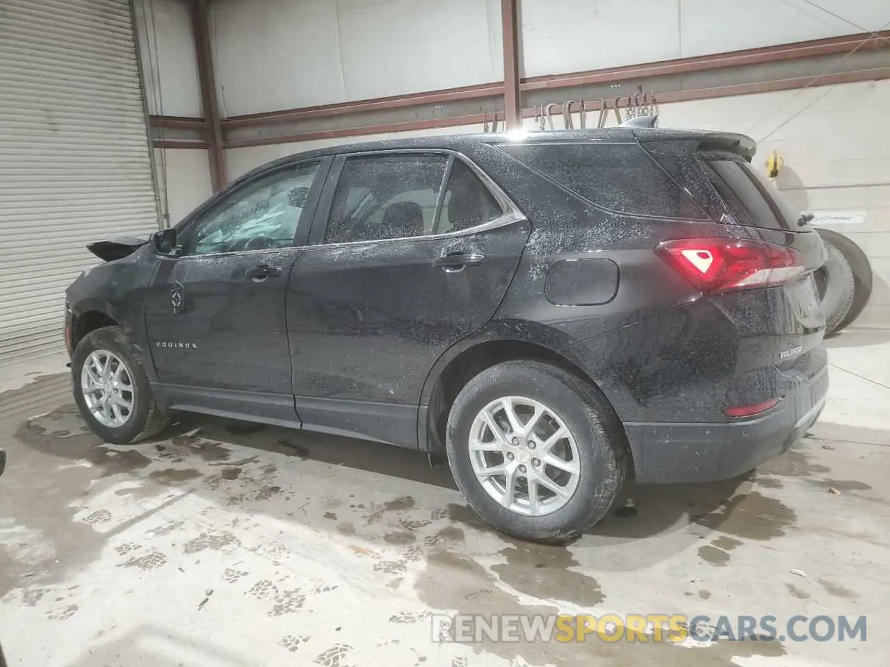 2 fotografías del automóvil dañado 3GNAXUEG3RL186279 CHEVROLET EQUINOX 2024