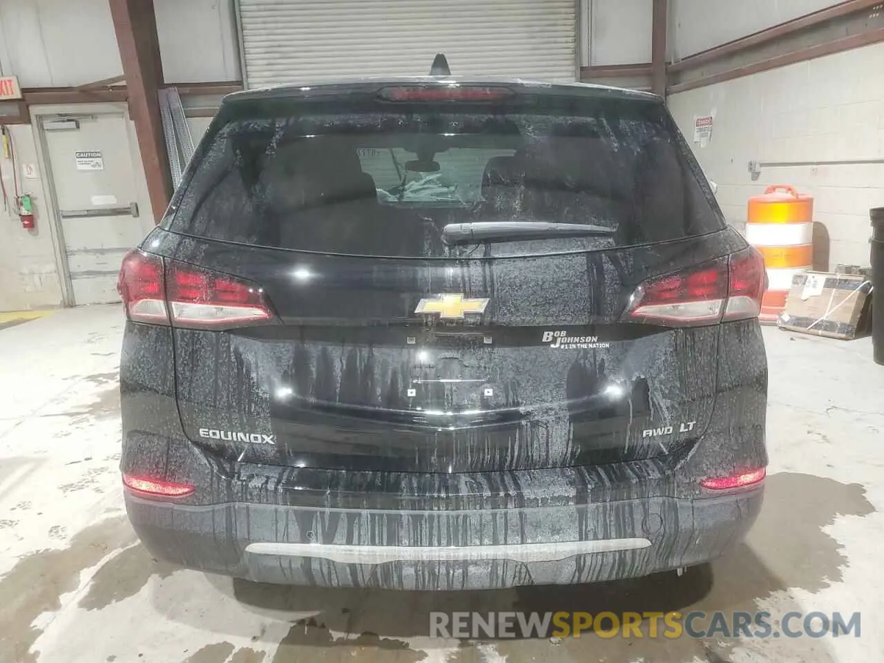 6 fotografías del automóvil dañado 3GNAXUEG3RL186279 CHEVROLET EQUINOX 2024