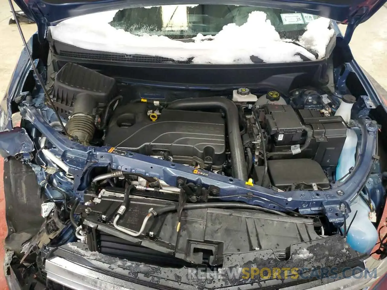 12 fotografías del automóvil dañado 3GNAXUEG3RL211441 CHEVROLET EQUINOX 2024
