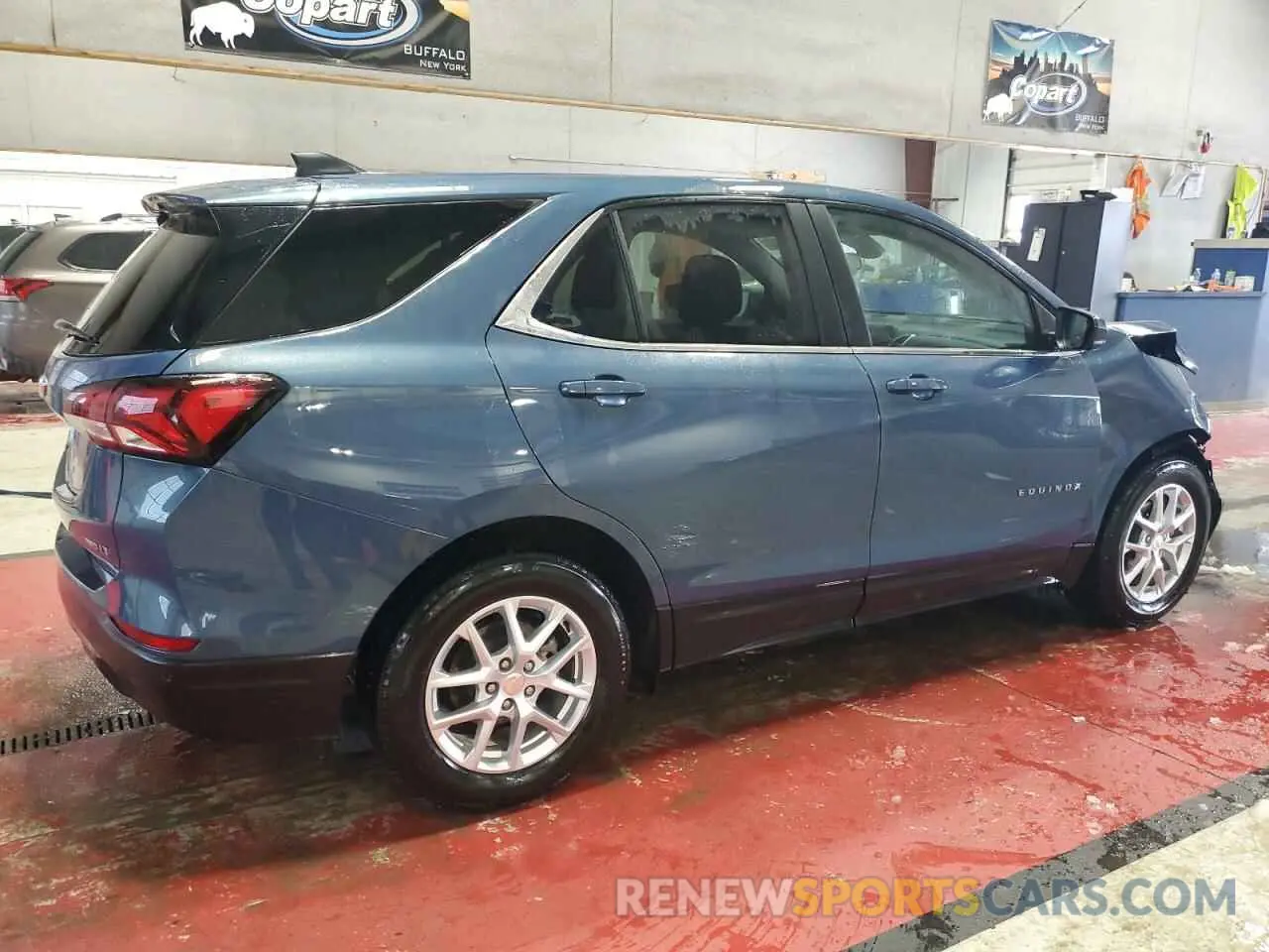 3 fotografías del automóvil dañado 3GNAXUEG3RL211441 CHEVROLET EQUINOX 2024