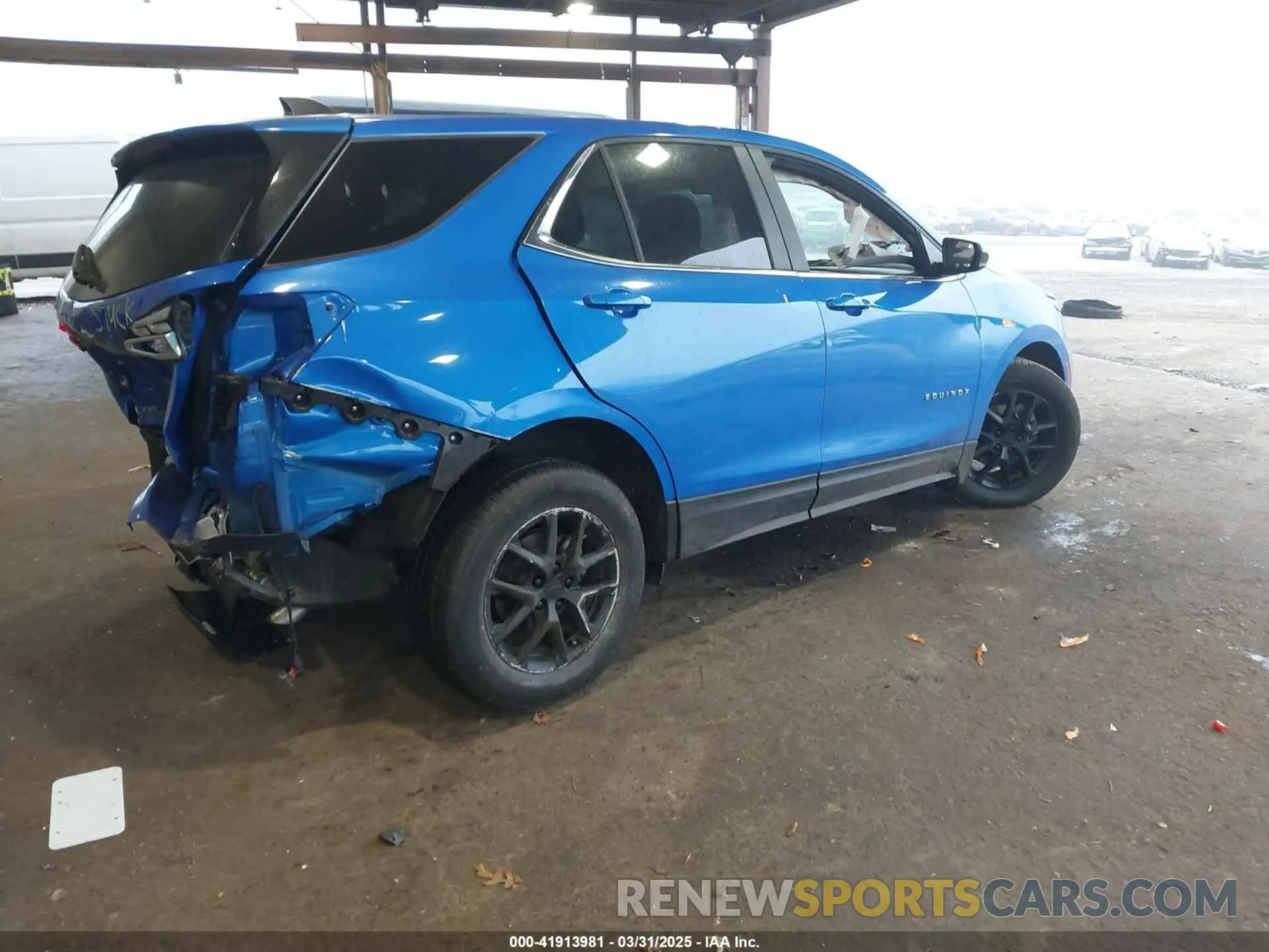 4 fotografías del automóvil dañado 3GNAXUEG3RL213271 CHEVROLET EQUINOX 2024