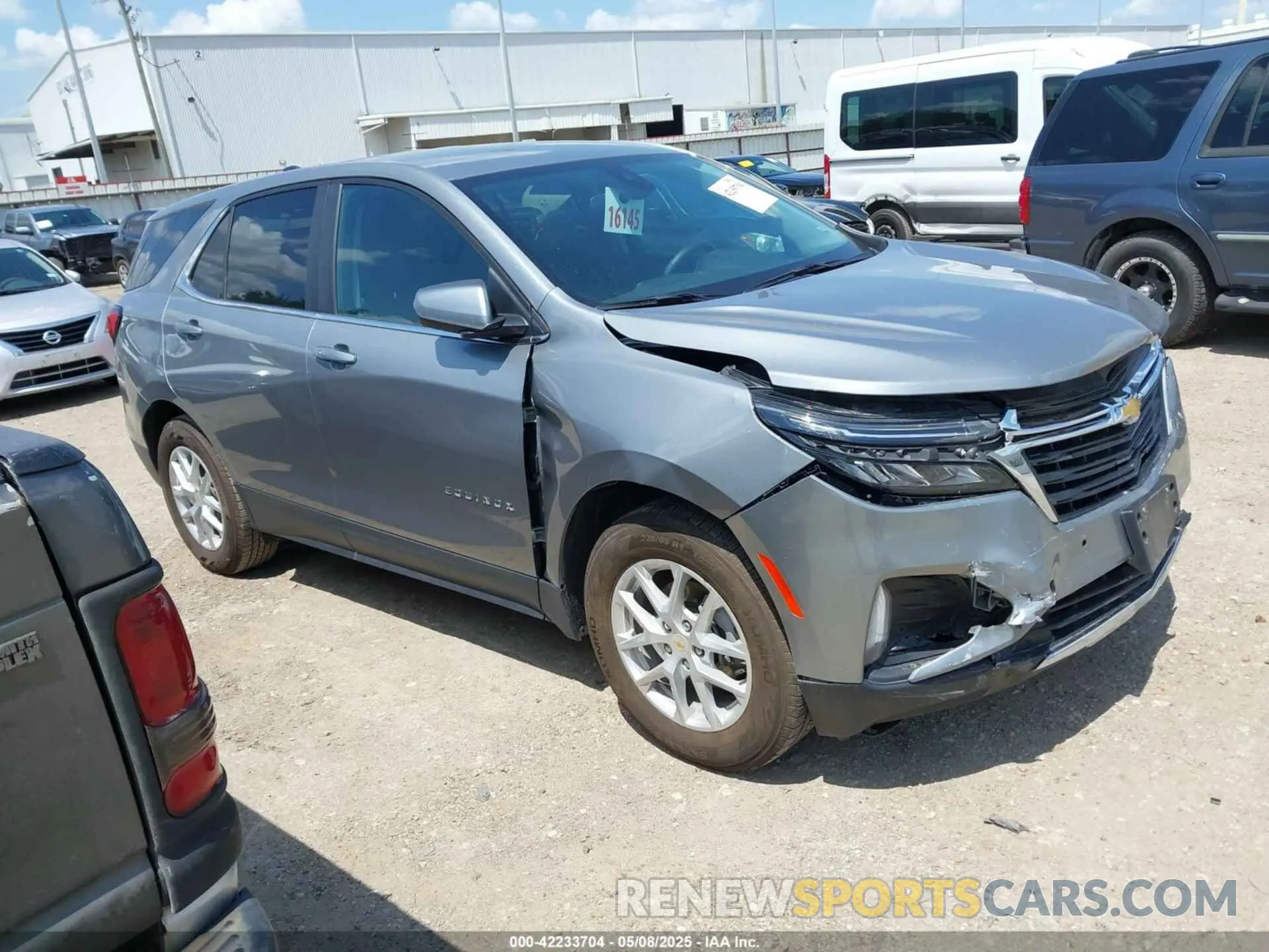 1 fotografías del automóvil dañado 3GNAXUEG3RL228692 CHEVROLET EQUINOX 2024