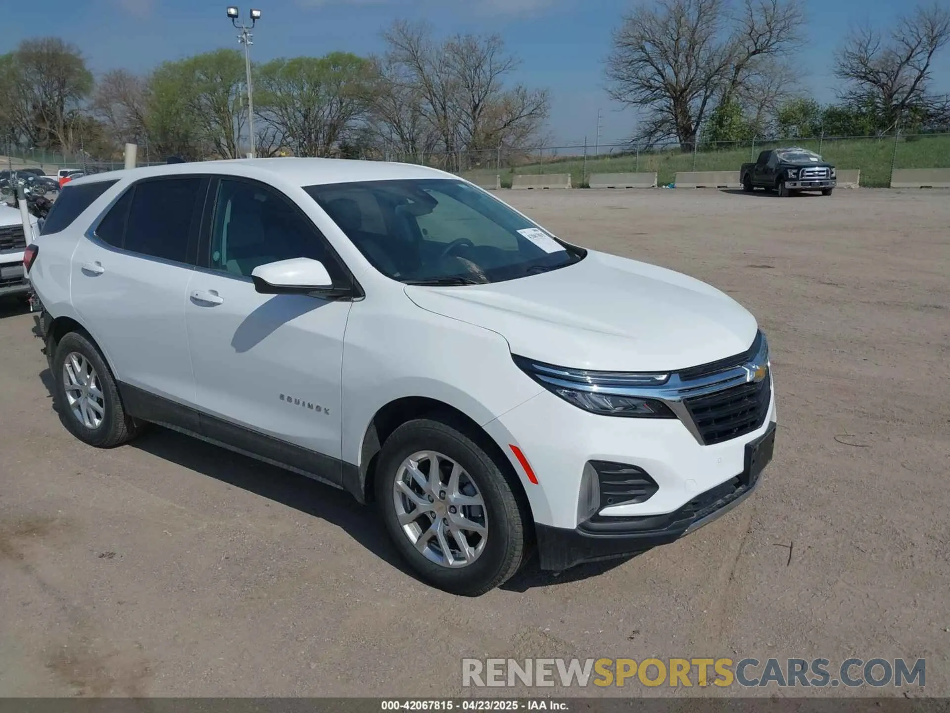1 fotografías del automóvil dañado 3GNAXUEG3RL244777 CHEVROLET EQUINOX 2024