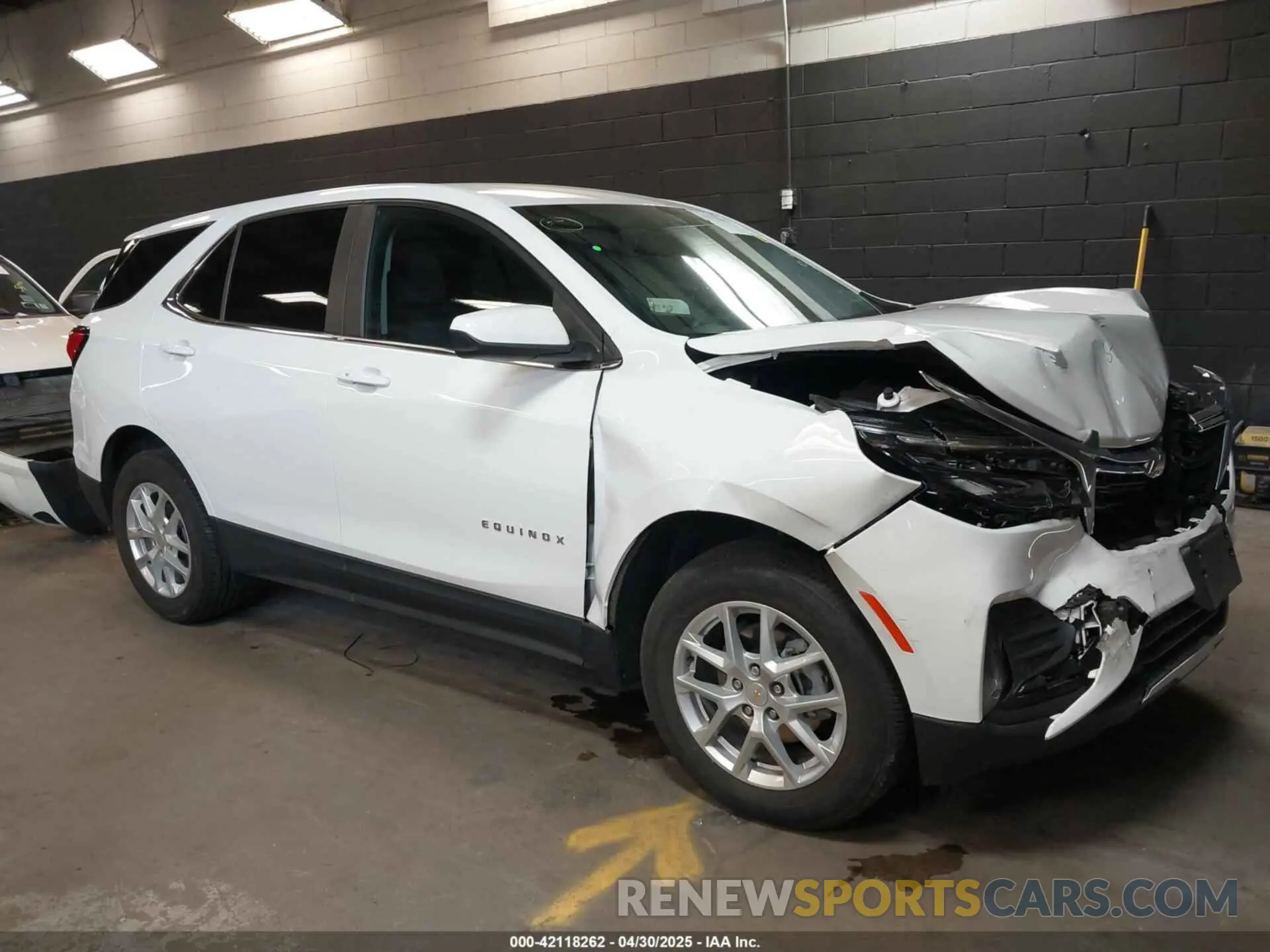 1 fotografías del automóvil dañado 3GNAXUEG3RL261367 CHEVROLET EQUINOX 2024