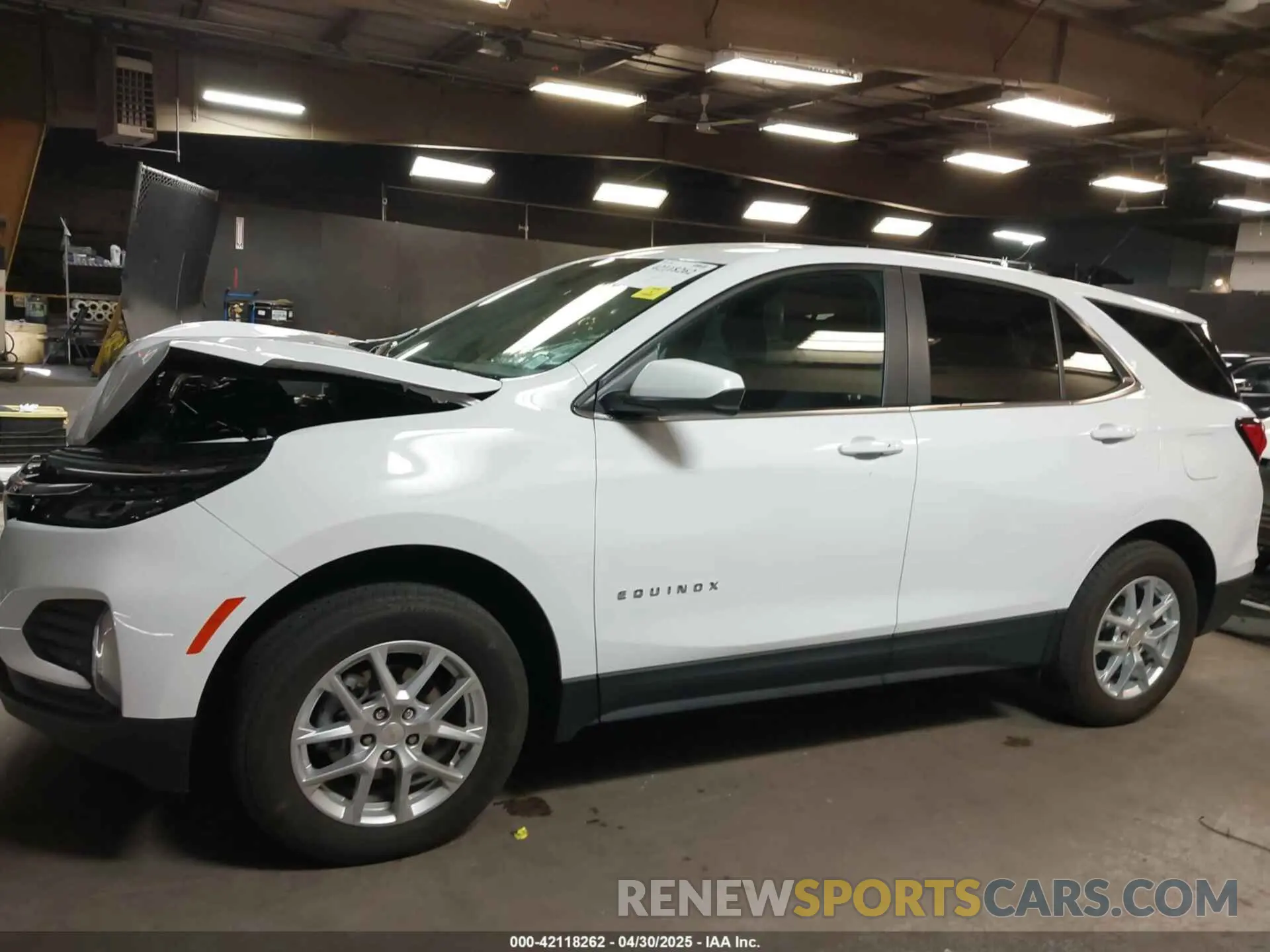14 fotografías del automóvil dañado 3GNAXUEG3RL261367 CHEVROLET EQUINOX 2024