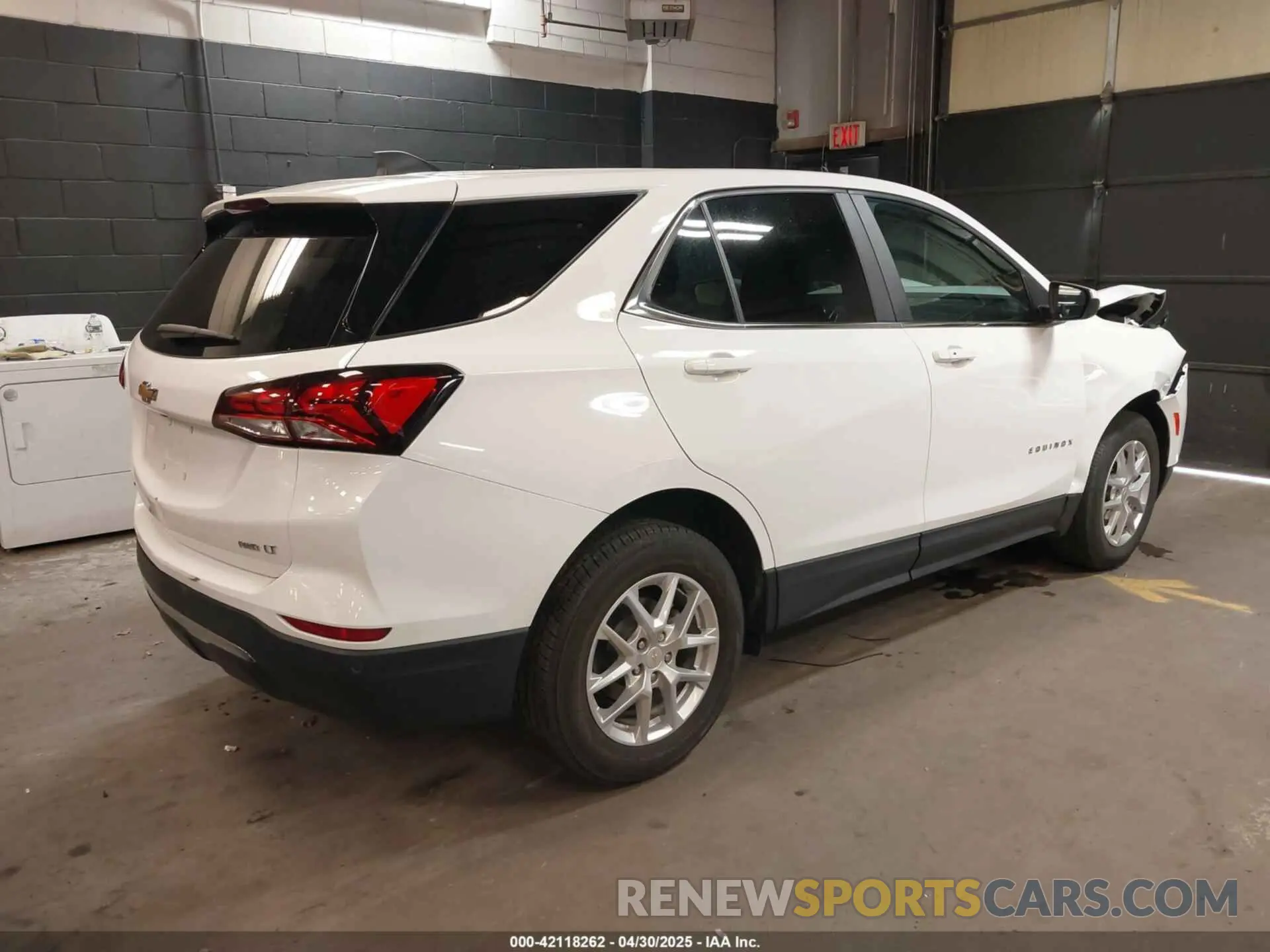 4 fotografías del automóvil dañado 3GNAXUEG3RL261367 CHEVROLET EQUINOX 2024