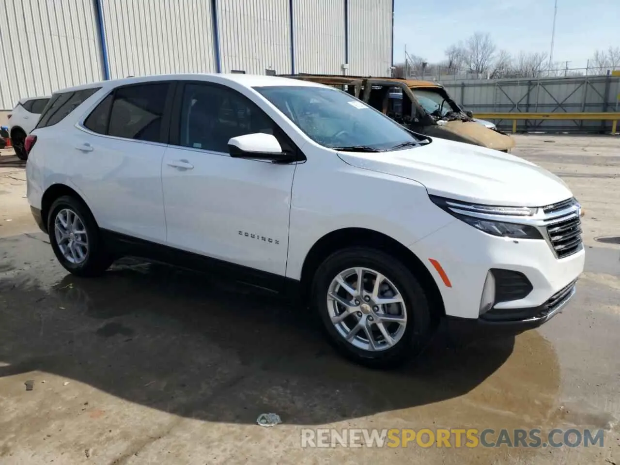 4 fotografías del automóvil dañado 3GNAXUEG3RS143261 CHEVROLET EQUINOX 2024
