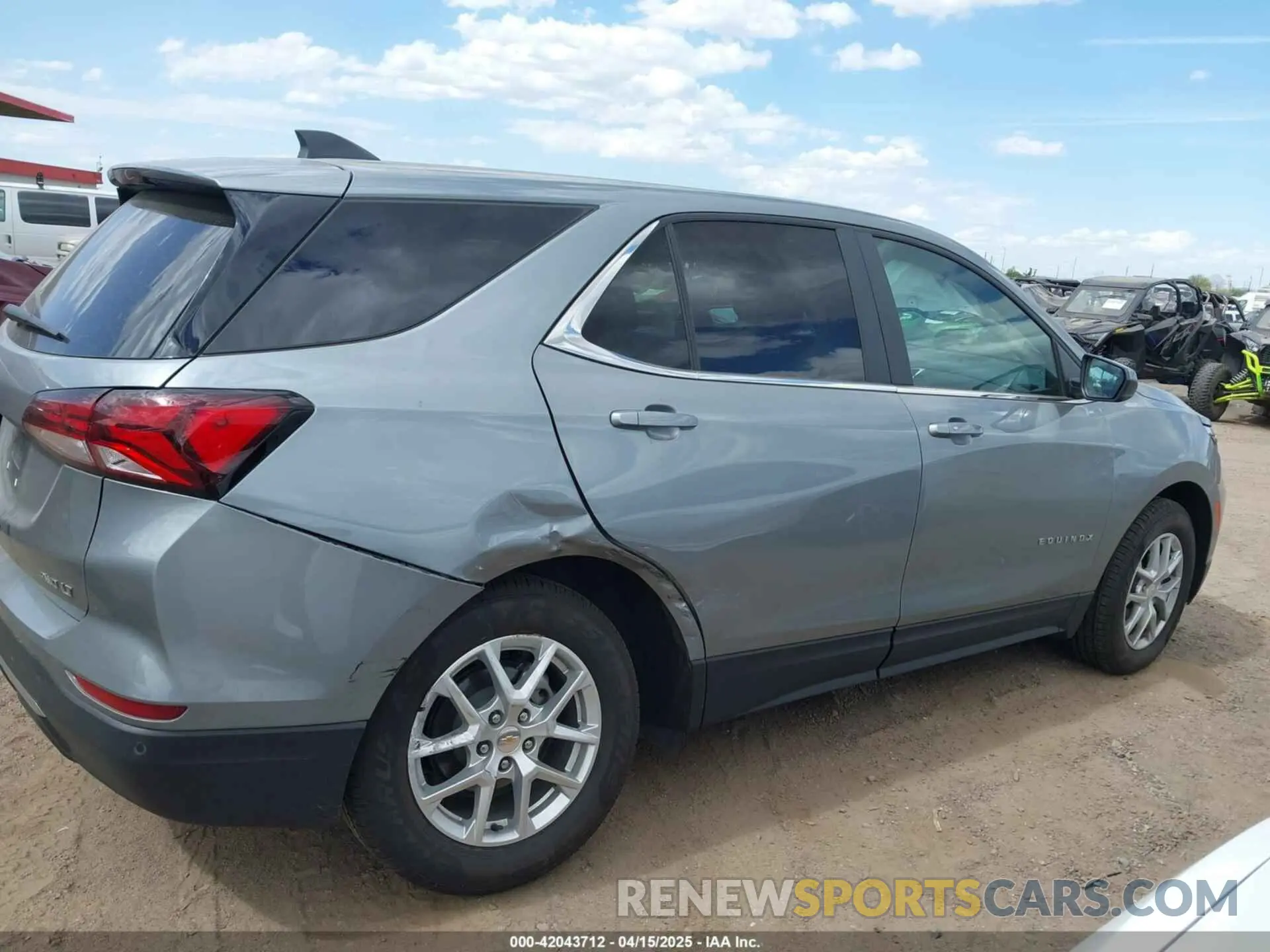 13 fotografías del automóvil dañado 3GNAXUEG3RS199409 CHEVROLET EQUINOX 2024