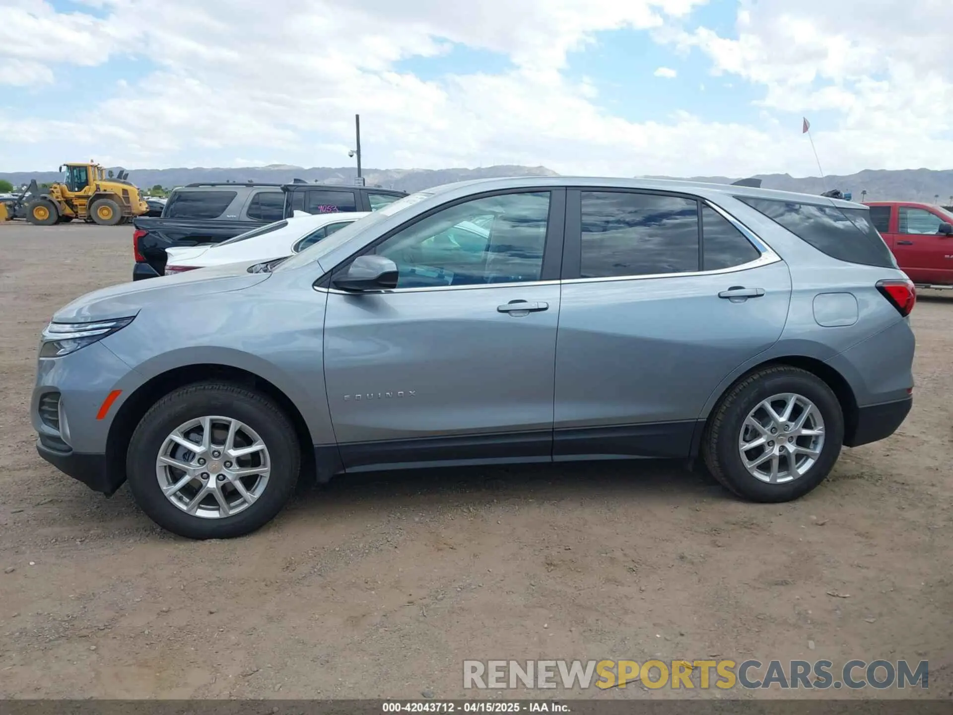 14 fotografías del automóvil dañado 3GNAXUEG3RS199409 CHEVROLET EQUINOX 2024