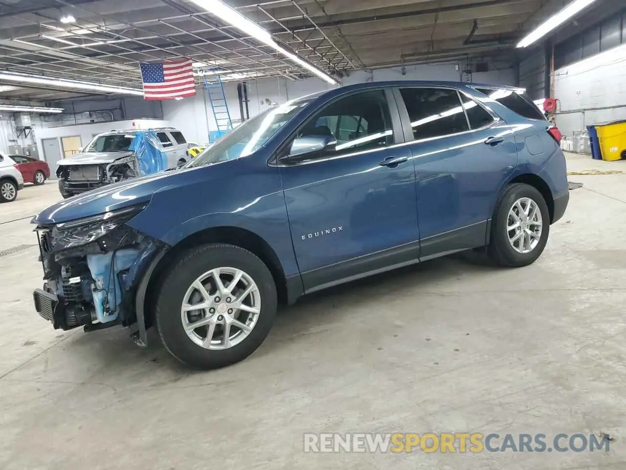 1 fotografías del automóvil dañado 3GNAXUEG4RL118069 CHEVROLET EQUINOX 2024