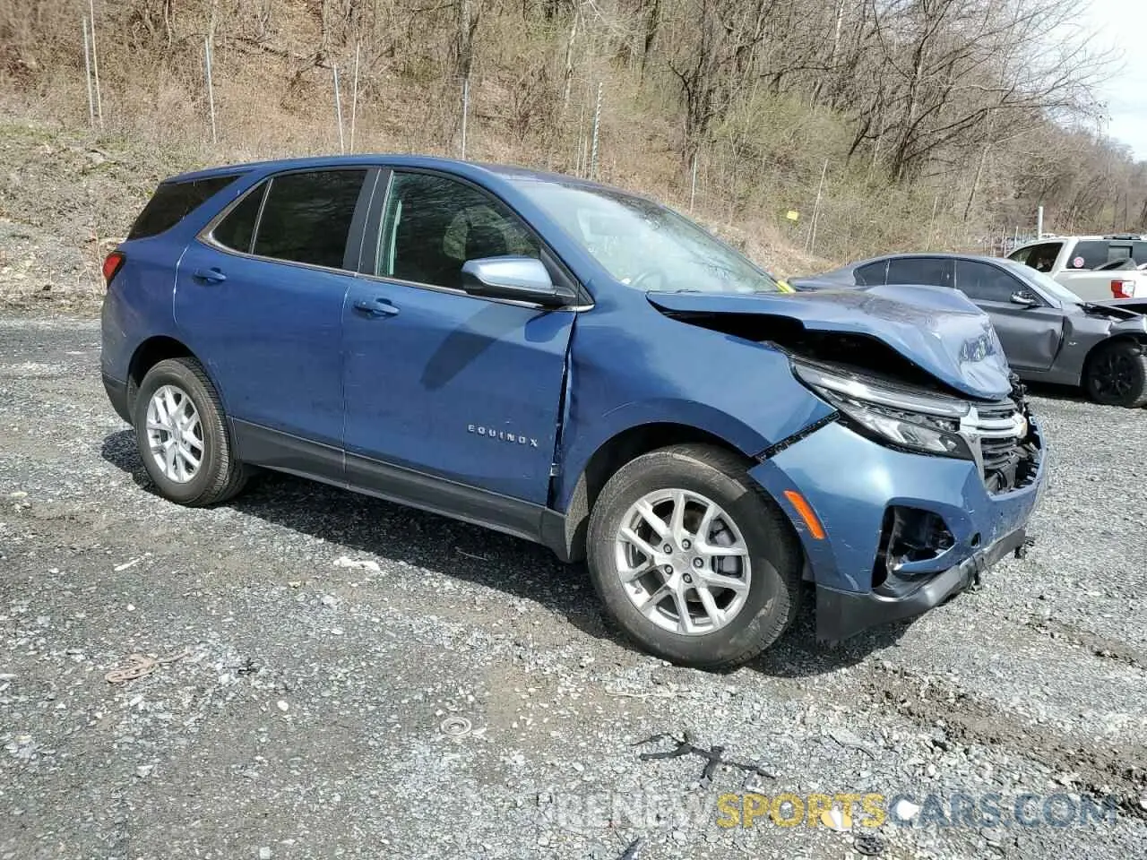 4 fotografías del automóvil dañado 3GNAXUEG4RL131968 CHEVROLET EQUINOX 2024