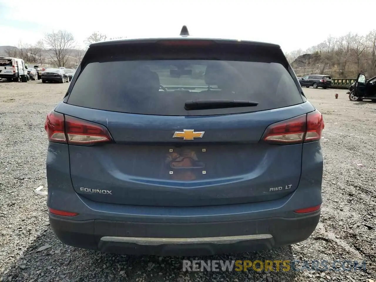 6 fotografías del automóvil dañado 3GNAXUEG4RL131968 CHEVROLET EQUINOX 2024