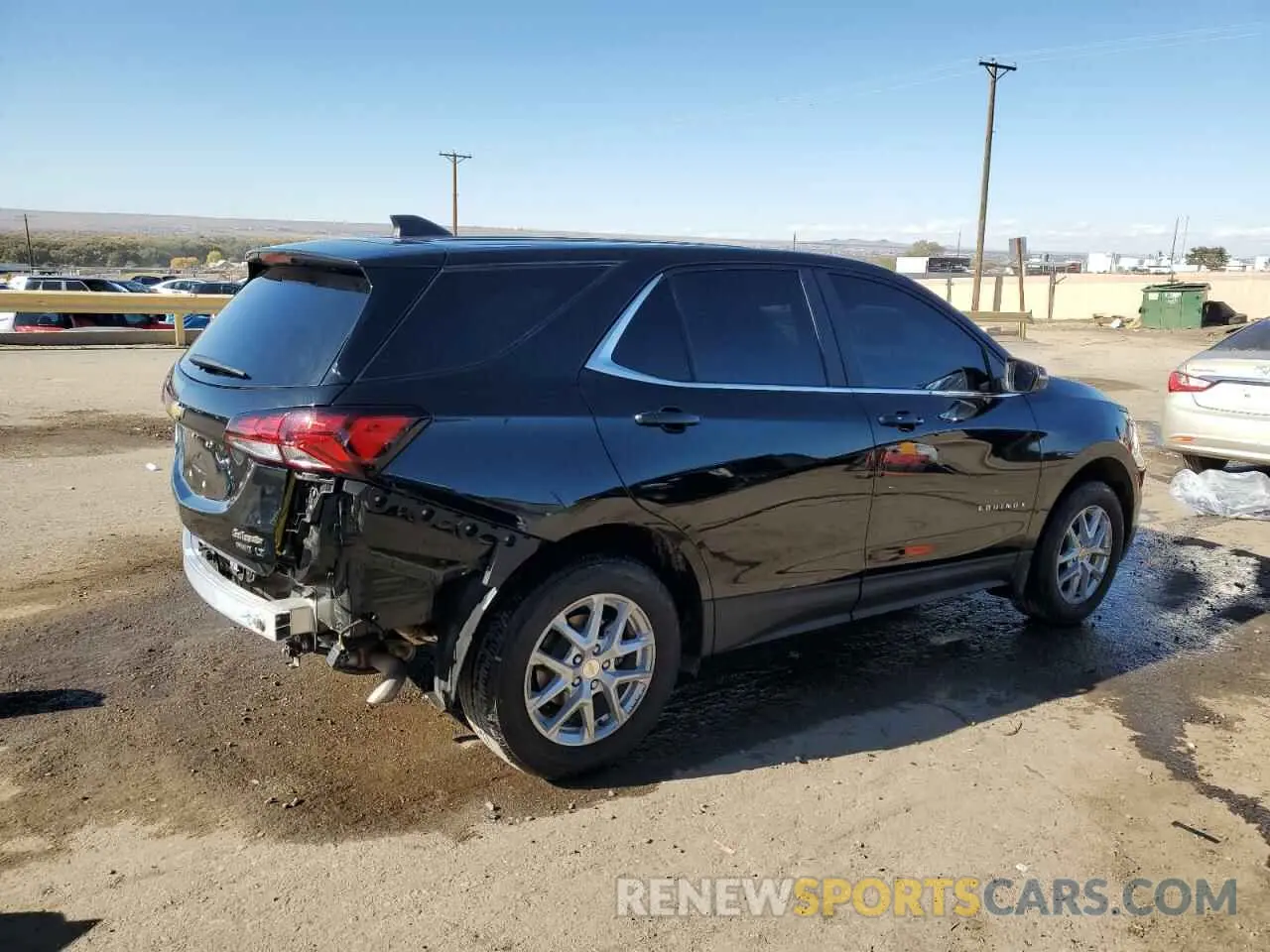 3 fotografías del automóvil dañado 3GNAXUEG4RL205308 CHEVROLET EQUINOX 2024