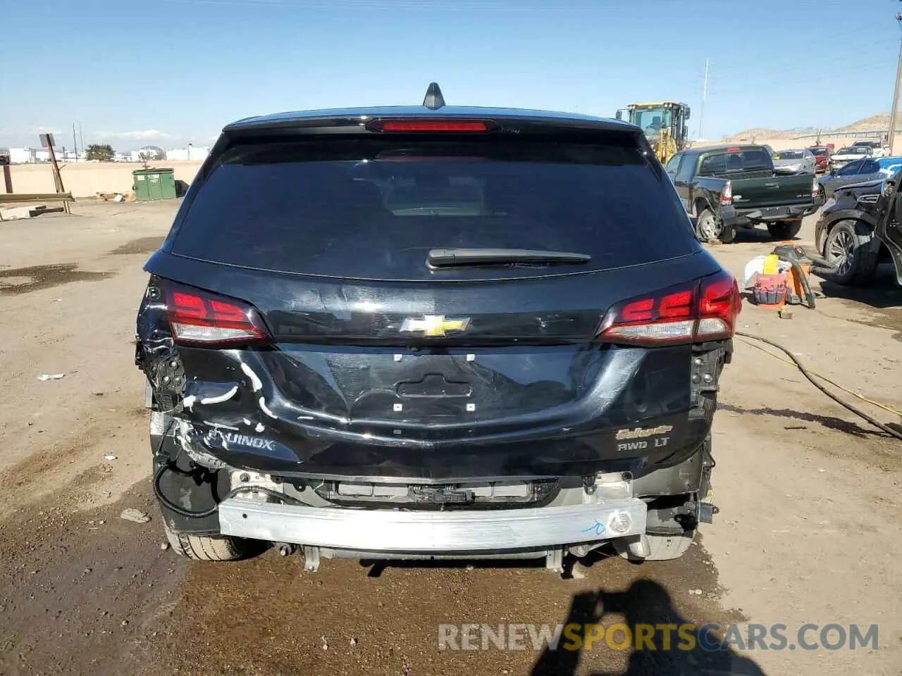 6 fotografías del automóvil dañado 3GNAXUEG4RL205308 CHEVROLET EQUINOX 2024