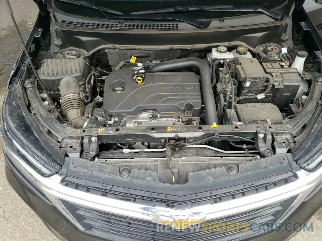11 fotografías del automóvil dañado 3GNAXUEG4RL229611 CHEVROLET EQUINOX 2024