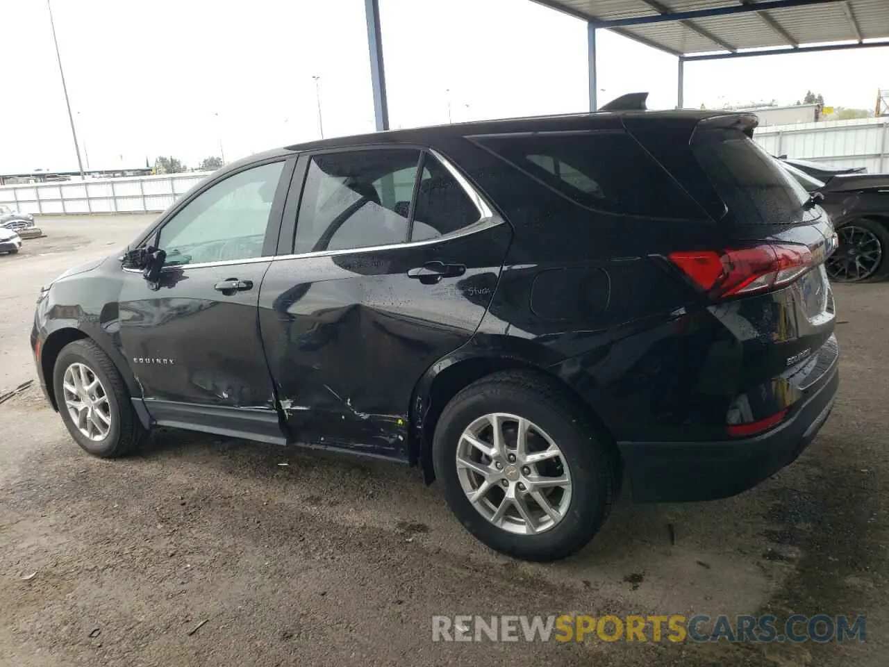 2 fotografías del automóvil dañado 3GNAXUEG4RL229611 CHEVROLET EQUINOX 2024