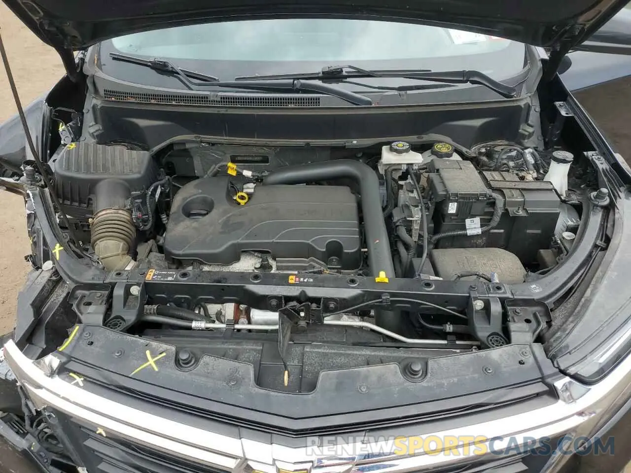 12 fotografías del automóvil dañado 3GNAXUEG5RL130683 CHEVROLET EQUINOX 2024